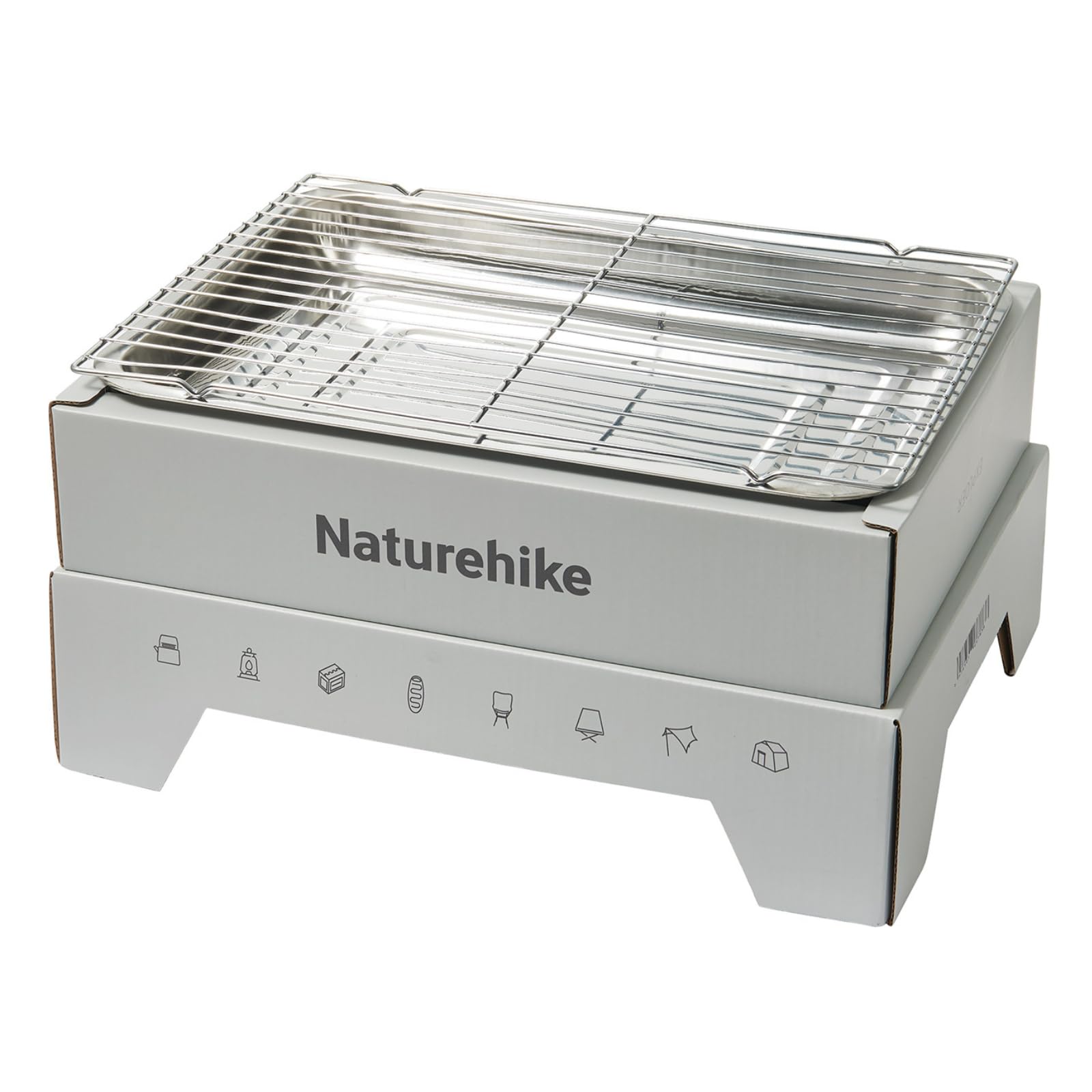 Amazon | Naturehike キャンプ 焚き火台 使い捨て バーベキューグリル